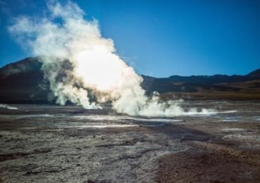El Tatio Geysirfeld in Chile