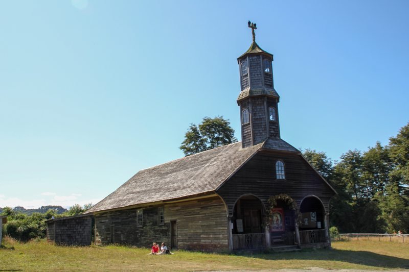 Kirche in Chiloe - Chile Sehenswürdigkeiten
