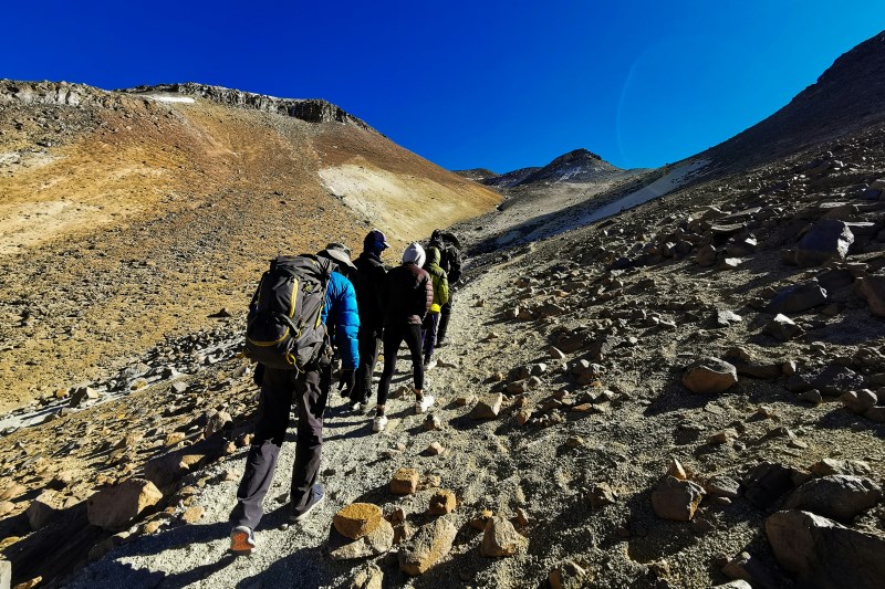 Chile Bergsteigen